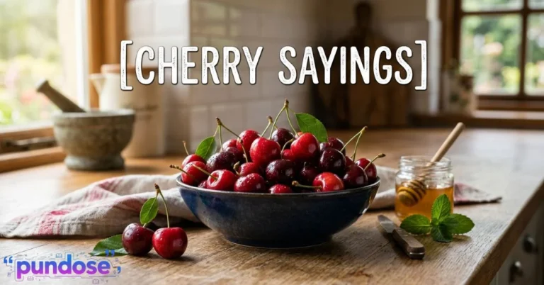 Cherry Sayings