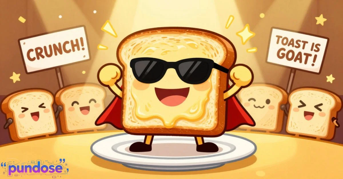 🥖 Funny Toast Puns That Bring the Crunch