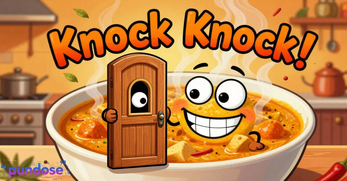 Knock knock curry jokes