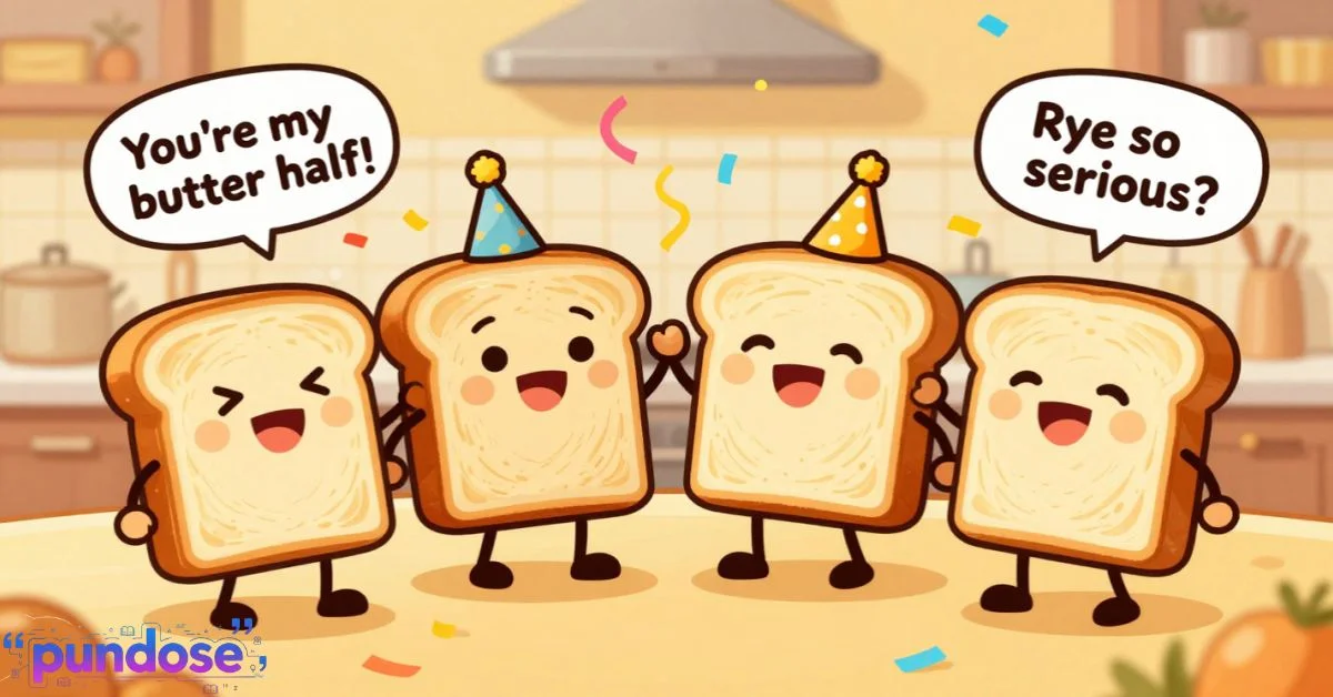 🧑‍🤝‍🧑 Toast Puns for Friends That Never Go Stale