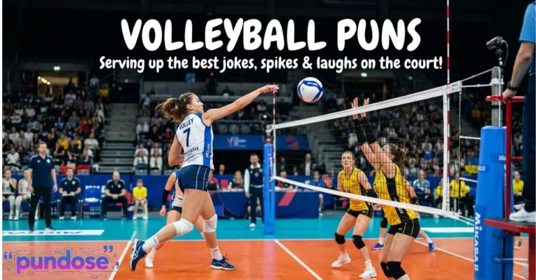 Volleyball Puns