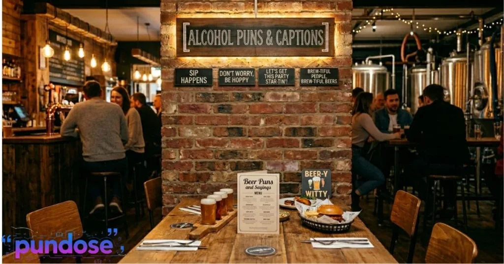 Alcohol Puns Captions