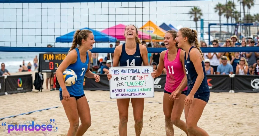 Best Funny Volleyball Puns