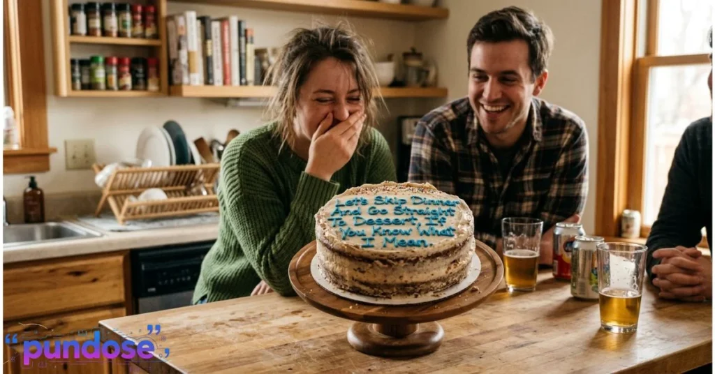 Cake jokes dirty