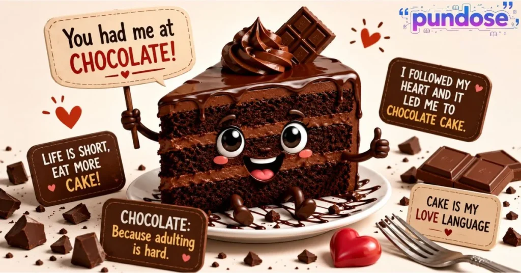 Chocolate Cake Puns for Chocolate Lovers
