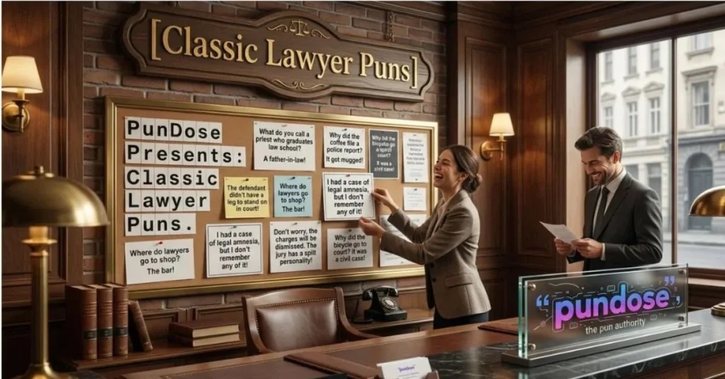 Classic Lawyer Puns for Everyday Chuckles