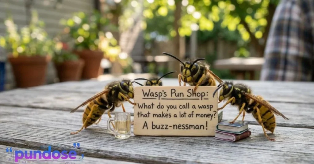 Creative Wasp Pun Jokes