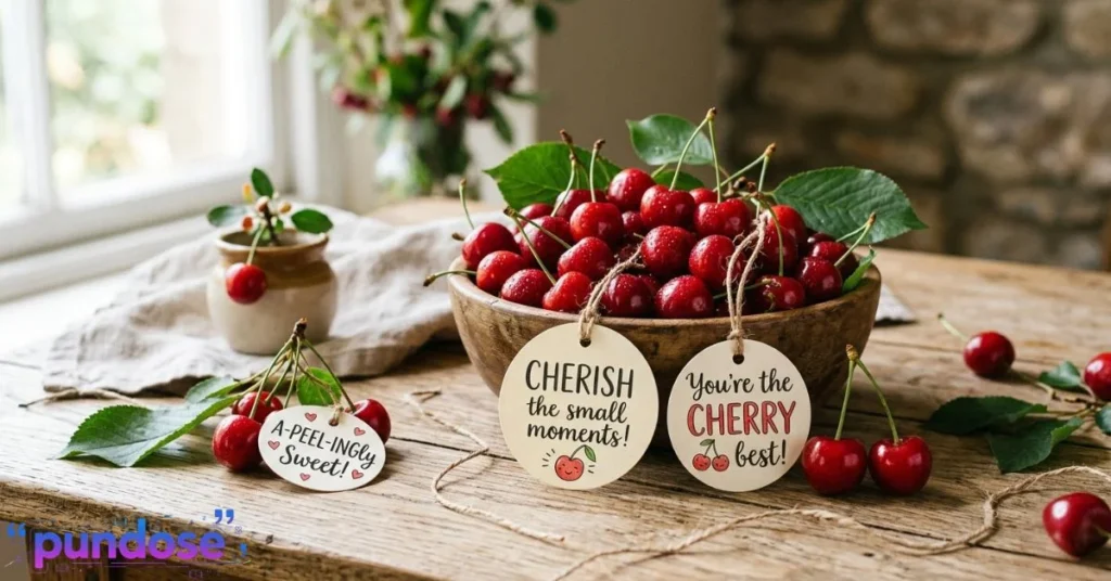 Cute and Sweet Cherry Puns