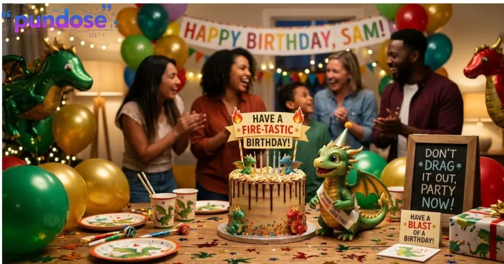 Dragon puns birthday