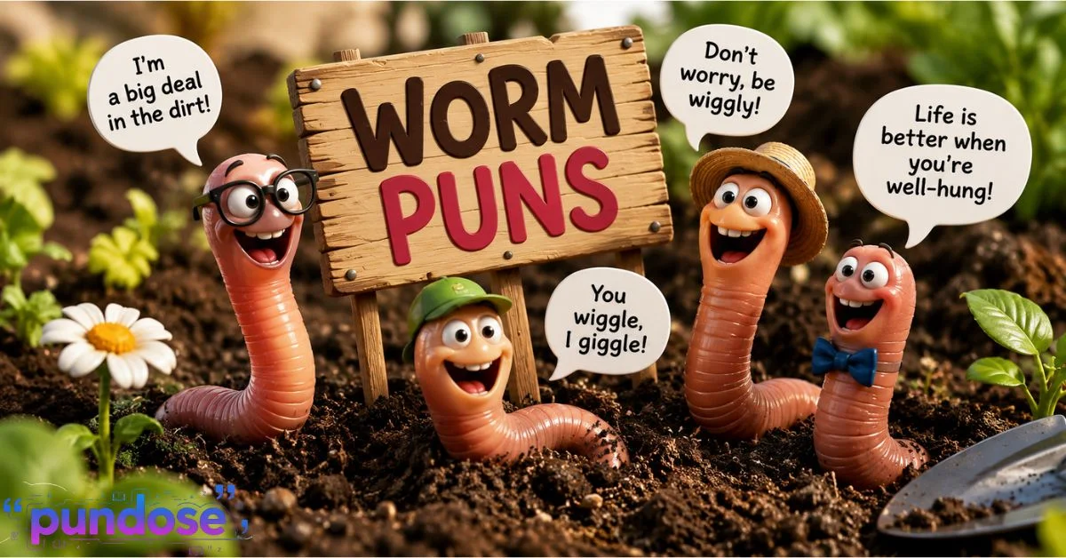 Funny Worm Puns and Jokes
