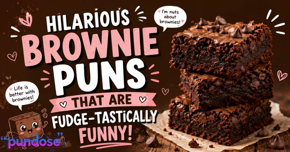 Hilarious Brownie Puns for Instagram