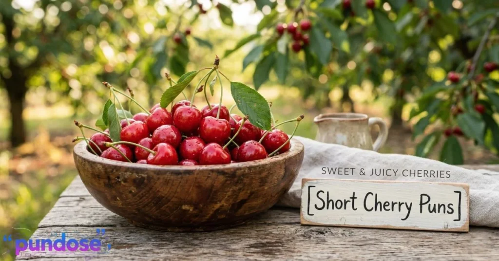 Short Cherry Puns