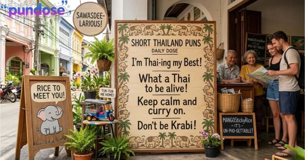 Short Thailand Puns