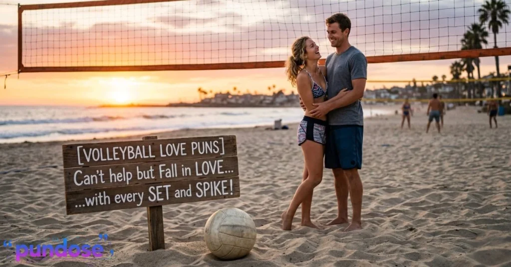 Volleyball Love Puns