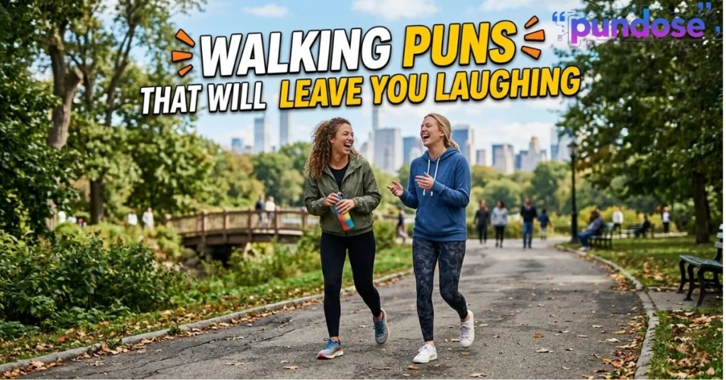 Walking Puns That Will Leave You Laughing